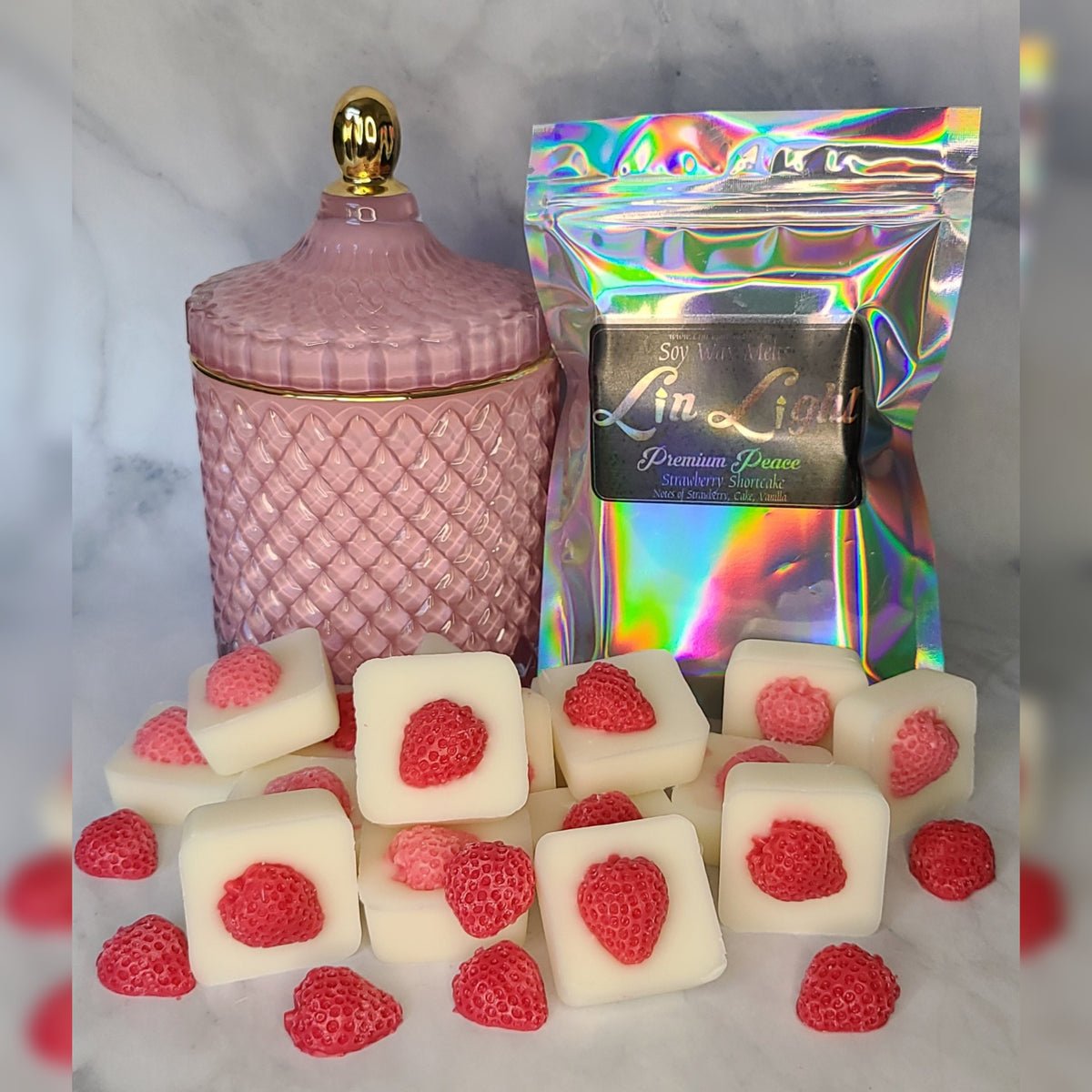 Escape with the Pleasing Aroma of Strawberry Shortcake Wax Melts